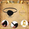 Boyiee Adult Pirate Costume Men Medieval Renaissance Shirt Pirate Bandana
