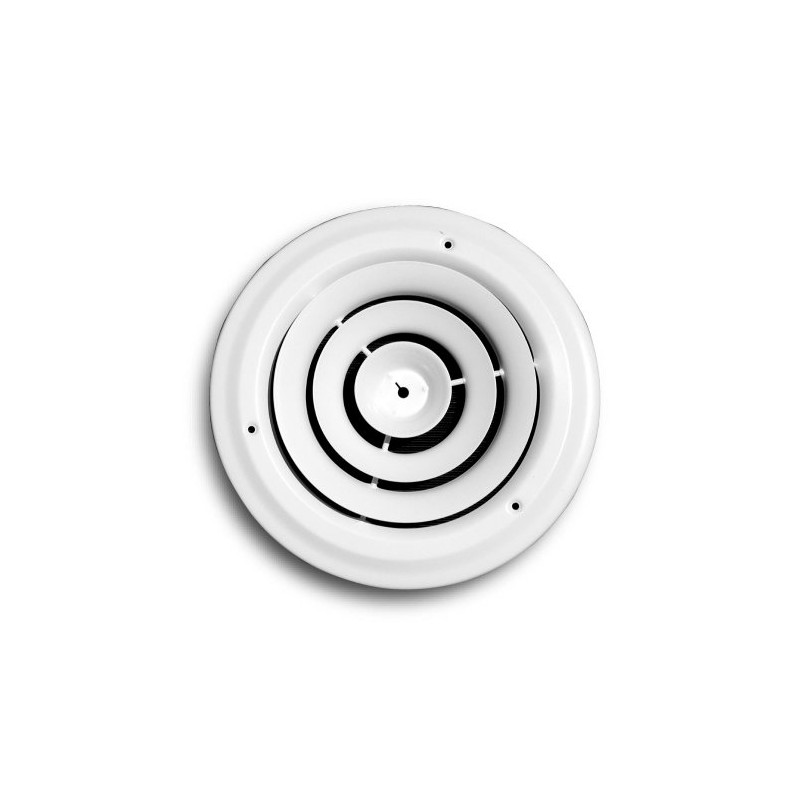 Truaire C800-08 8-Inch(Duct Opening Measurements) Round Ceiling Air Diffuser, 8