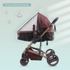 Qchomee Stroller Mosquito Net, Polyester Pram Net Cover, One Size,