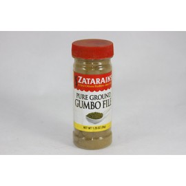 Tony Chachere's Creole Instant Roux Mix and Zatarains Pure Ground Gumbo File Bundle- 2 Items