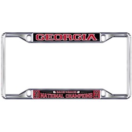 Georgia 2022 National Championship License Plate Frame