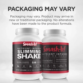 Primal Labs Smash-It Nutrient Infused Low Carb Protein Powder to Help Trim Down, Keto Meal Replacement Shake Powder, Gluten-Free Whey Protein Powder, Delicious Strawberry Flavor, 761 Grams