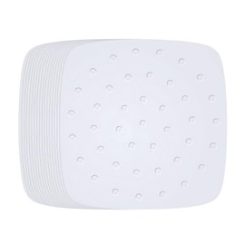 EZONEDEAL Air Fryer Parchment Paper Liners,100PCS Inch Square Air Fryer Liners, Unbleached Perforated Parchment Paper Sheets for Baking, Parchment Paper for Air Fryer,Steaming Basket,Baking,Ovening