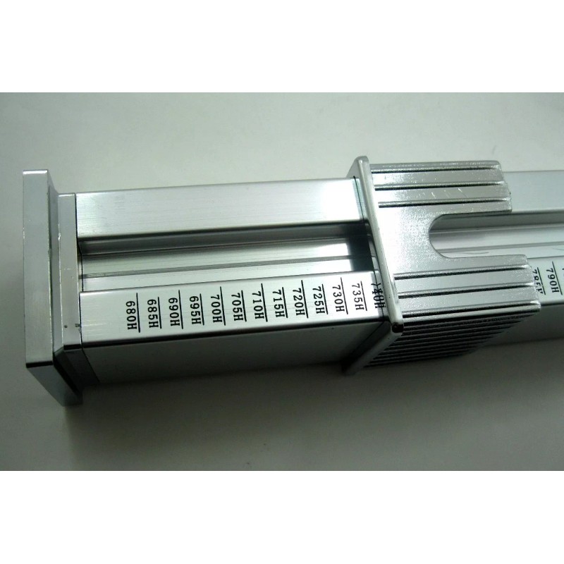 HnFshop 4 pcs/set aluminum height adjustable feet for 45x45mm square