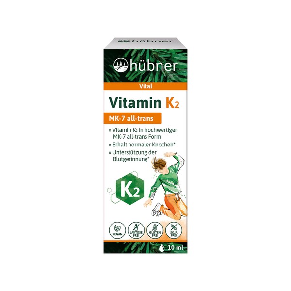 Vitamin K2 Tropfen | Vitamin K2 zur Unterstützung der Knochengesundheit | Einfache Anwendung | Individuell dosierbar | Vegan | 10 ml