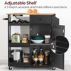 MAHANCRIS Kitchen Island with Power Outlet, Kitchen Storage Island with
