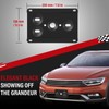 No Drill Front License Frame Compatible with Volkswagen Golf GTI