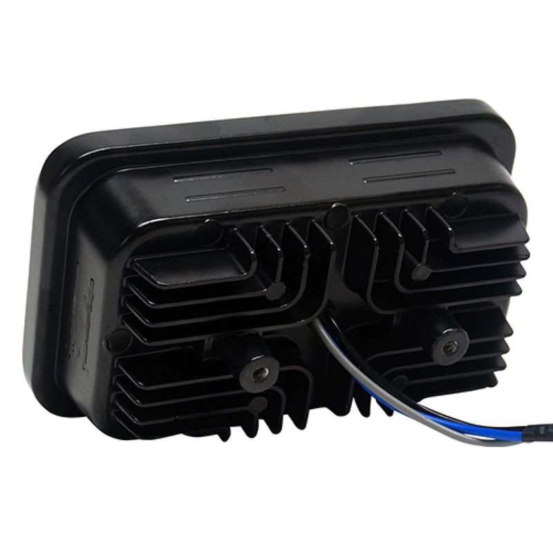 Red Hawk LGT-209L Headlight Compatible With/Replacement For E-Z-Go Marathon 1980-1994,
