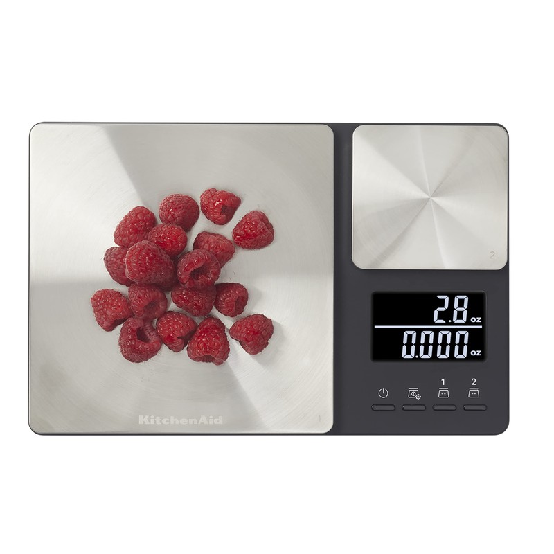 KitchenAid KQ909 Dual Platform Digital Kitchen and Food Scale, 11