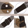 DASKING Retro Men's Small Canvas Briefcase Casual Cross Body Messenger
