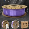 XZN Silk PLA Filament 1.75mm, Metallic Shiny Purple 3D Printer