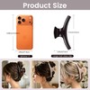 Extra Large Claw Clips for Thick Hair, Non-Slip Jaw Clips