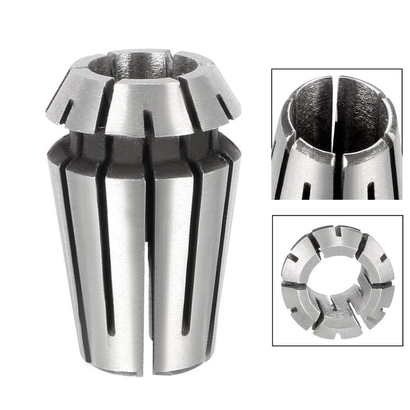 sourcing map ER11 1/4" Spring Collet Chuck for CNC Engraving