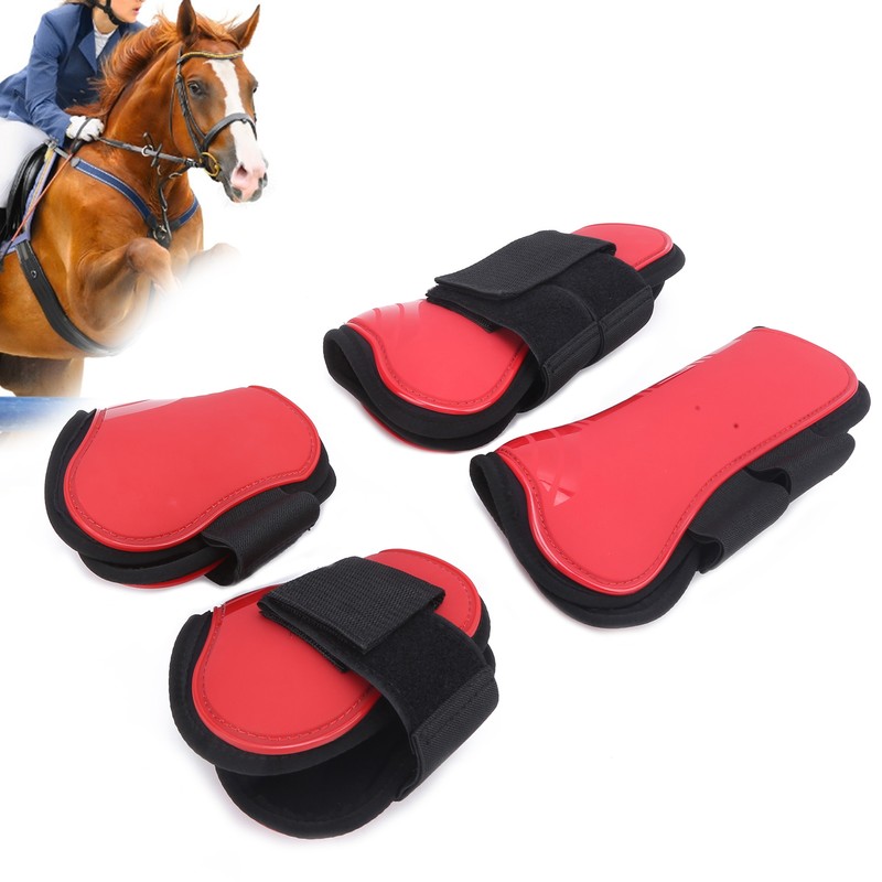 Horse Tendon Boots Thicken PU Shell Protection Horse Boots Horse