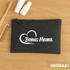 Huuraa Kulturbeutel Bonus Mama Herz Geschenk 1 Liter Charcoal Filz