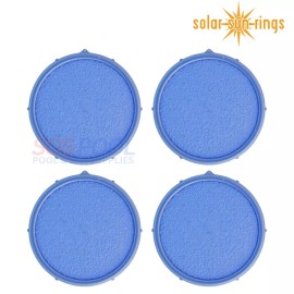 Solar Sun Rings Pool Cover | Plain Blue | SSRA-BL-02 (4 Pack)