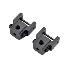 Generic 2 Pieces Scroll Saw Blade Holder Clamp Conversion Pin Less Adapter Simple Installation Direct Replace Sturdy Wire Saw Clamps