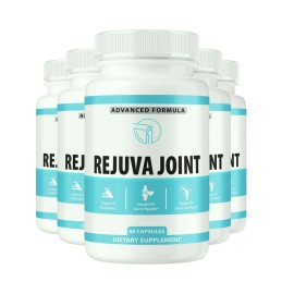 Rejuva 5-Pack Rejuva Joint Capsules - RejuvaJoint Hip and Joint Support - 300 Capsules