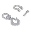 Vestil HOOK-S-6 Steel Swivel Hook with Shackle 6,000 Lb. Capacity