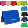 Soft Leather Wallet / Protective Case for Passes, Tickets, Credit Cards, ID Cards baby pink