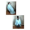 Esta bien 4985741193425 Hairdressing Cape Blue Standard