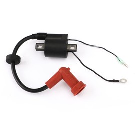 AUTOKAY 66T-85570-00 Ignition Coil for Yamaha 40HP E40X MHL Outboard Engine Motor Boat Accessories