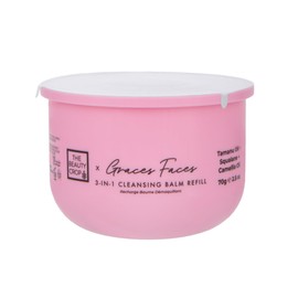 The Beauty Crop Graces Faces Cleansing Balm Refill - Nourishing & Hydrating, All Night Hydration, Suitable For All Skin Types, Vegan Friendly - 70g