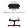 Car Headrest Mount 360° Rotating Tablet Phone Holder Backseat BracketRed