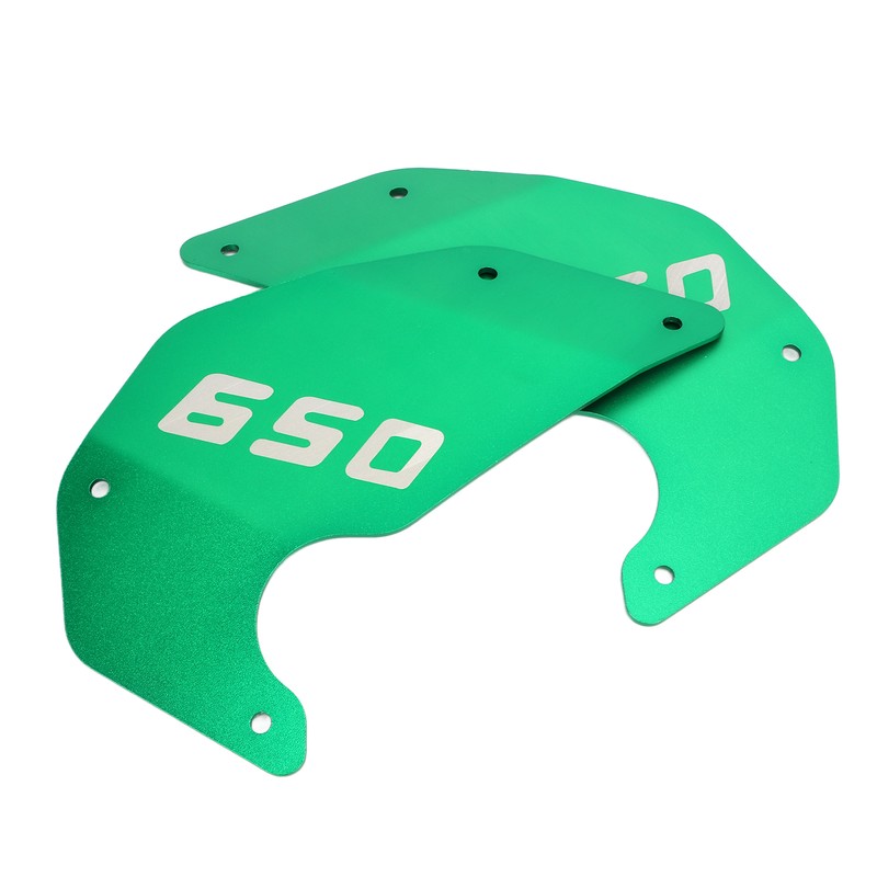 2Pcs Motorcycle Side Cover Frame Panel Plate Replacement for Kawasaki