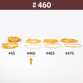 Rubber Band #460 < 1.8 oz (50 g) Transparent Bag > American Color Thick Width Small Volume Packaging Rubber Band All Sizes 73 Republic