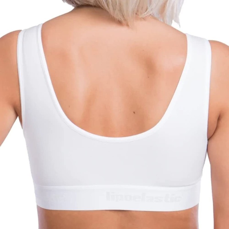 LIPOELASTIC® PI Special Comfort - Post Surgical Compression Bra White