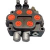 Lfhelper 2 Spool Hydraulic Control Valve, 25 GPM/3000 PSI Hydraulic