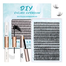 Blister Extensiones Pestañas, Kit De Pestañas Mix 320 Ramos