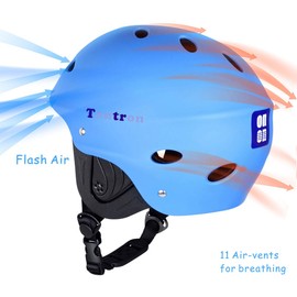 Tontron Water Helmet (Matte Blue, Large)