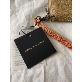 Butterfly Wallet america & beyond gold butterfly wallet! New! Hand Made. Retail $98