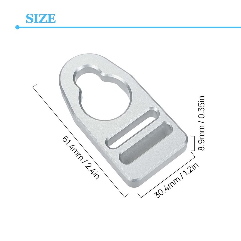gtpartes - Clip de hebilla de repuesto para correa de