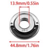 FINBe Angle Grinder Flange Nut 5/8-11 Inch Thread Quick Replacement