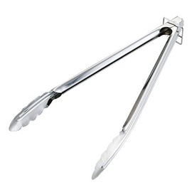 Captain Stag BBQ Non-Tip Tongs, 11.8 inches (30 cm)