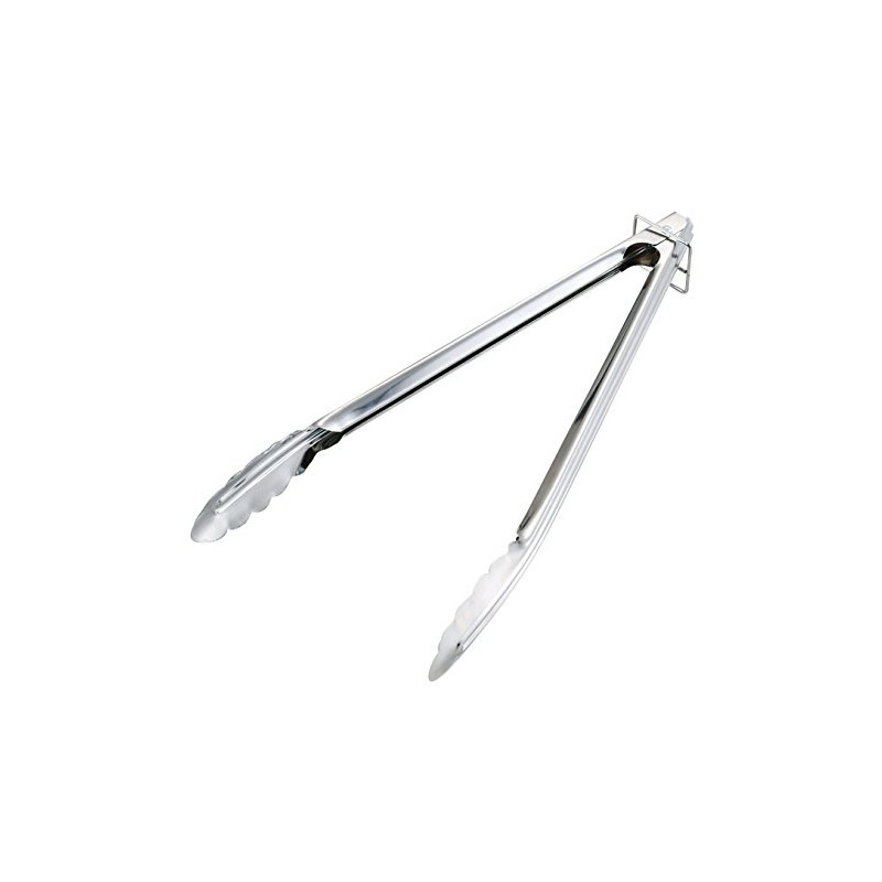 Captain Stag BBQ Non-Tip Tongs, 11.8 inches (30 cm)