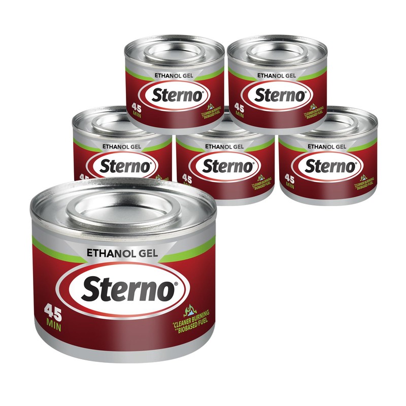 Sterno Fuel Cans - 45 Minute Burn, Chafing Dish Fuel