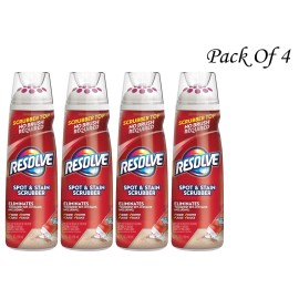 Resolve Carpet Spot and Stain Scrubber, 6.7 Fl Oz (Pack Of 4)