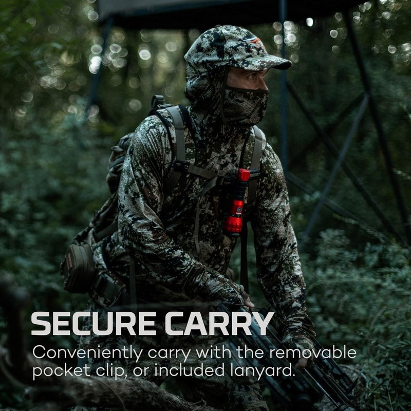 NEBO IllumaTrace Blood Tracker Flashlight | 180 Lumens, 3 Hour