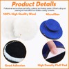 Rustark 10Pcs Polishing Wheel Wool Buffing Pad Microfiber Pads Assortment
