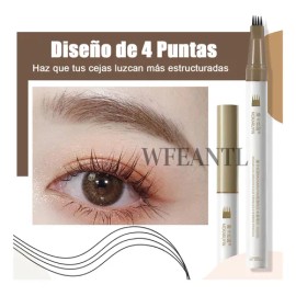 2pzs Delineado De Cejas 3d Lápiz De Cejas Con 4 Puntas