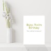 Funny Bad Grammar Birthday Card - It's You're Birthday!