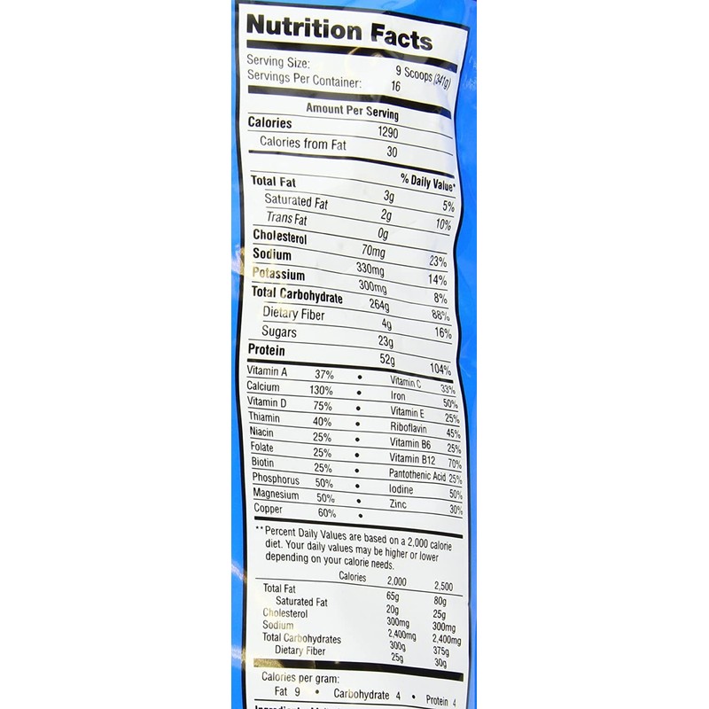 Labrada Nutrition Muscle Mass Gainer, Vanilla, 12 Pound