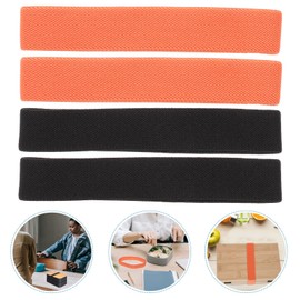 cabilock 4Pcs Bento Box Belt Lunch Box Nylon Strap Bento Box Fixing Band Double Layer Bento Box Strap for Home Outdoor Picnic Random Color Band in A Box
