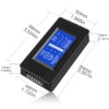 DC 0-200V 0-300A Battery Monitor Meter with Shunt, 9-in-1 Digital