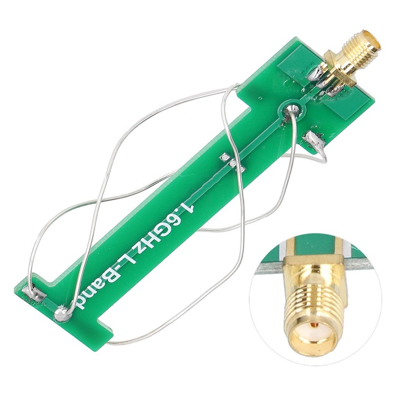 Four-arm Helical Antenna, 1.6mm Thick Double-Sided PCB, Wide Range Circular