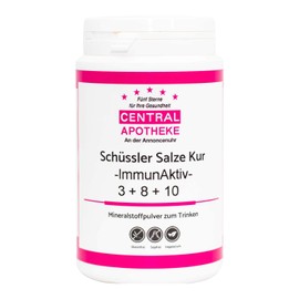 Schüssler Salts Treatment Immune Active 3 + 8 + 10 - Schüssler Salt Set, 225 g